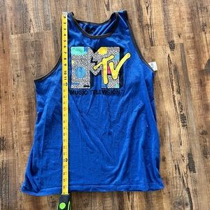 MTV Tank Top Officially Licensed Music Television Sleeveless XL